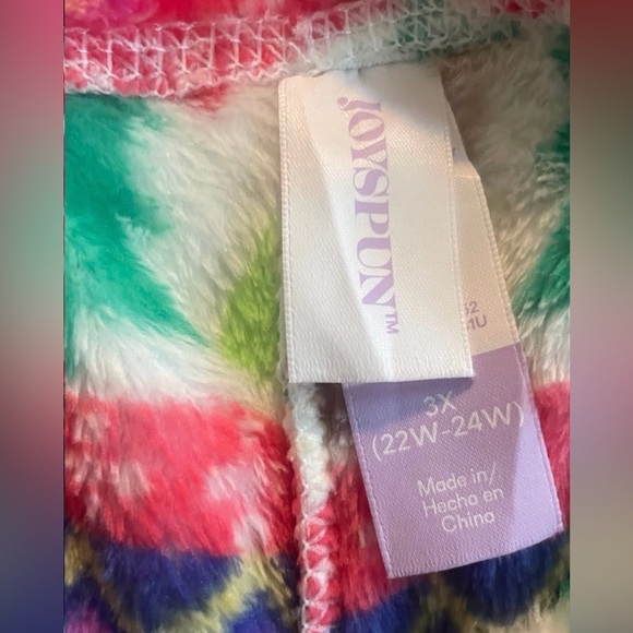 NWT Joyspun holiday lounge pants-3X - Picture 2 of 3